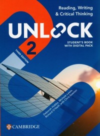 Unlock 2 Reading, Writing and Critical - okładka podręcznika