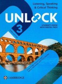 Unlock 3 Listening, Speaking and - okładka podręcznika