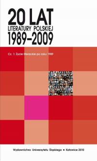 20 lat literatury polskiej 1989–2009. - okłakda ebooka