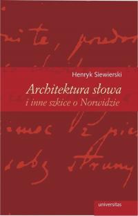 Architektura słowa i inne szkice - okłakda ebooka