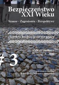 „Bezpieczeństwo XXI Wieku Szanse - okłakda ebooka
