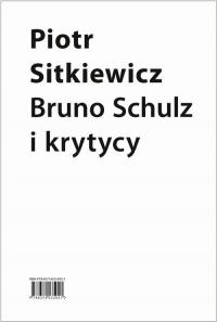 Bruno Schulz i krytycy. Recepcja - okłakda ebooka