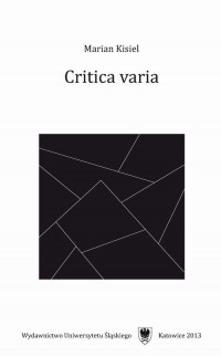Critica varia - okłakda ebooka