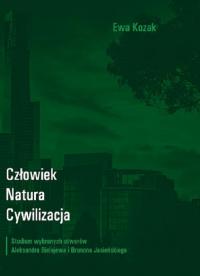 Człowiek - Natura - Cywilizacja. - okłakda ebooka