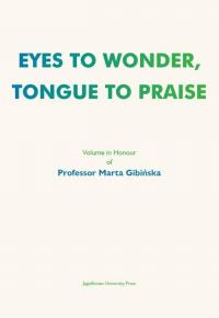 Eyes to Wonder, Tongue to Praise. - okłakda ebooka