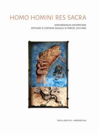 Homo homini res sacra Dokumentacja - okłakda ebooka