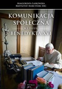 Komunikacja społeczna według Benedykta - okłakda ebooka