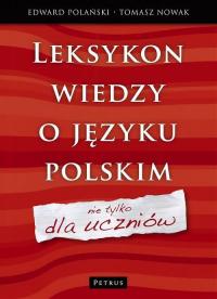 Leksykon wiedzy o języku polskim - okłakda ebooka