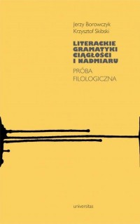 Literackie gramatyki ciągłości - okłakda ebooka