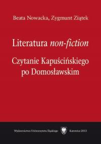 Literatura „non-fiction”. Czytanie - okłakda ebooka