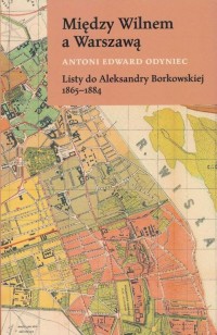 Między Wilnem a Warszawą Listy - okłakda ebooka
