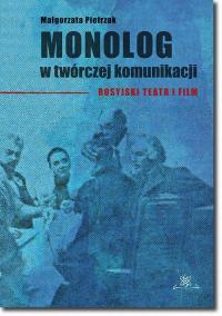 Monolog w twórczej komunikacji. - okłakda ebooka
