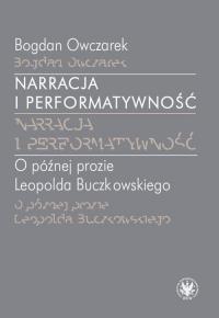Narracja i performatywność. O późnej - okłakda ebooka