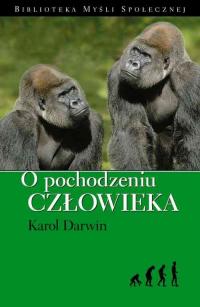 O pochodzeniu człowieka - okłakda ebooka