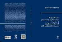 Podmiotowość prawnomiędzynarodowa - okłakda ebooka