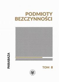 Podmioty bezczynności - okłakda ebooka