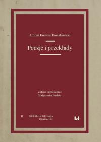Poezje i przekłady. Bibliotheca - okłakda ebooka