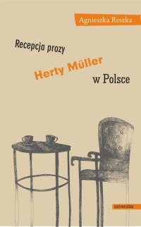 Recepcja prozy Herty Muller w Polsce - okłakda ebooka