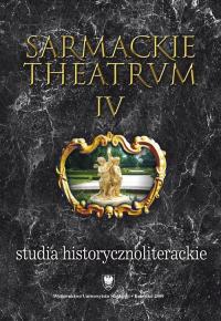 Sarmackie theatrum. T. 4: Studia - okłakda ebooka