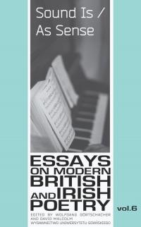 Sound Is/As Sense - okłakda ebooka