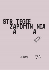 Strategie zapominania - okłakda ebooka