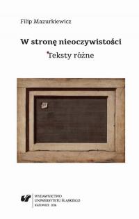 W stronę nieoczywistości. Teksty - okłakda ebooka
