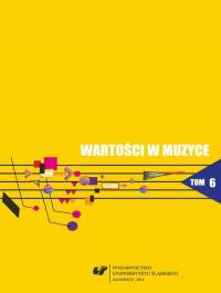 Wartości w muzyce. T. 6: Muzyka - okłakda ebooka