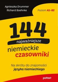 144 najważniejsze niemieckie czasowniki. - okłakda ebooka