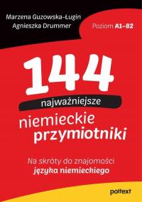 144 najważniejsze niemieckie przymiotniki. - okłakda ebooka