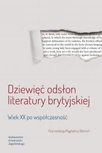Dziewięć odsłon literatury brytyjskiej. - okłakda ebooka