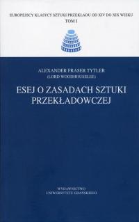 Esej o zasadach sztuki przekładowczej - okłakda ebooka