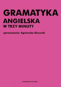 Gramatyka angielska w trzy minuty - okłakda ebooka