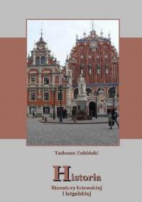 Historia literatury łotewskiej - okłakda ebooka