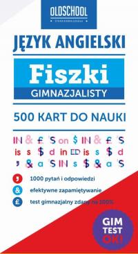 Język angielski. Fiszki gimnazjalisty. - okłakda ebooka