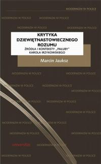 Krytyka dziewiętnastowiecznego - okłakda ebooka