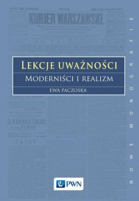 Lekcje uważności. Moderniści i - okłakda ebooka