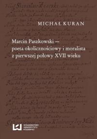 Marcin Paszkowski poeta okolicznościowy - okłakda ebooka