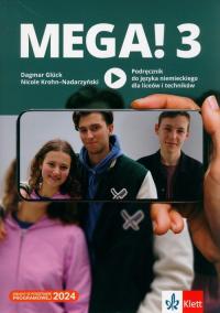 Mega! 3 Podręcznik. Liceum technikum - okładka podręcznika