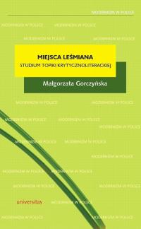 Miejsca Leśmiana. Studium topiki - okłakda ebooka