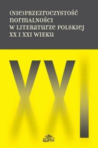 (Nie)przezroczystość normalności - okłakda ebooka