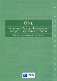 One Wywiady Teresy Torańskiej w - okłakda ebooka