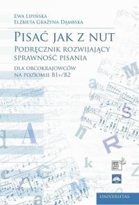 Pisać jak z nut. Podręcznik rozwijający - okłakda ebooka