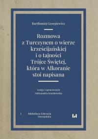 Rozmowa z Turczynem o wierze krześcijańskiej - okłakda ebooka