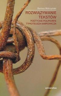 Rozwiązywanie tekstów. Poetyckie - okłakda ebooka