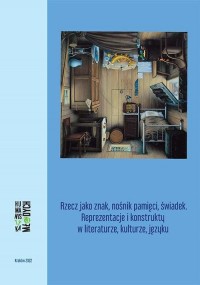 Rzecz jako znak, nośnik pamięci, - okłakda ebooka