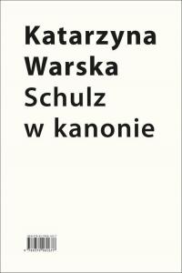 Schulz w kanonie. Recepcja szkolna - okłakda ebooka