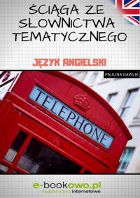 Ściąga ze słownictwa tematycznego. - okłakda ebooka