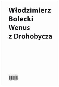Wenus z Drohobycza - okłakda ebooka