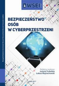 Bezpieczeństwo osób w cyberprzestrzeni - okłakda ebooka