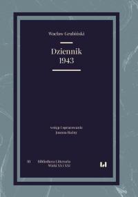 Dziennik 1943. Bibliotheca Litteraria. - okłakda ebooka
